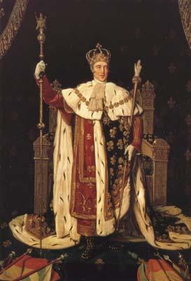 Jean Auguste Dominique Ingres Charles X in his Coronation Robes (mk04) oil painting picture